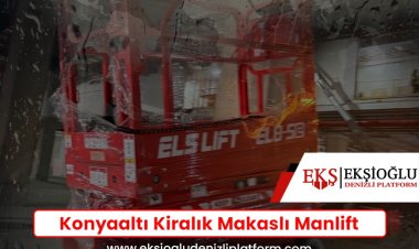 Konyaaltı Kiralık Makaslı Manlift