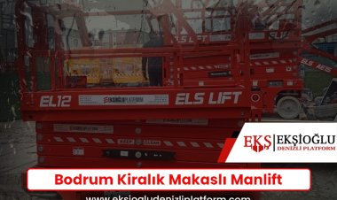 Bodrum Kiralık Makaslı Manlift
