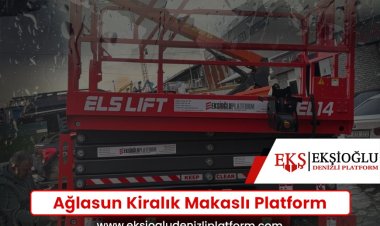 Ağlasun Kiralık Makaslı Platform