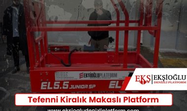 Tefenni Kiralık Makaslı Platform