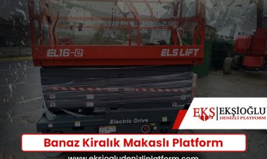 Banaz Kiralık Makaslı Platform