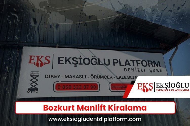 Bozkurt Manlift Kiralama
