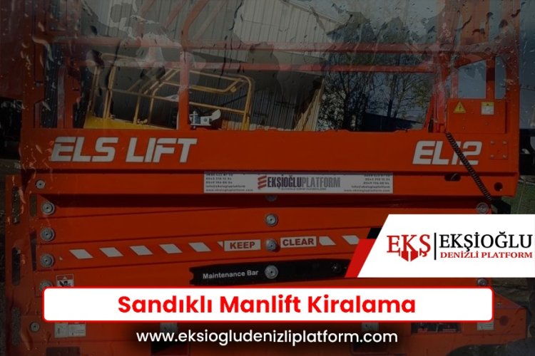 Sandıklı Manlift Kiralama