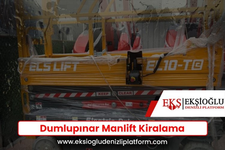 Dumlupınar Manlift Kiralama