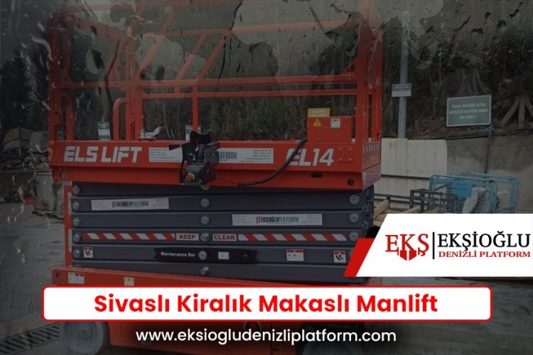 Sivaslı Kiralık Makaslı Manlift
