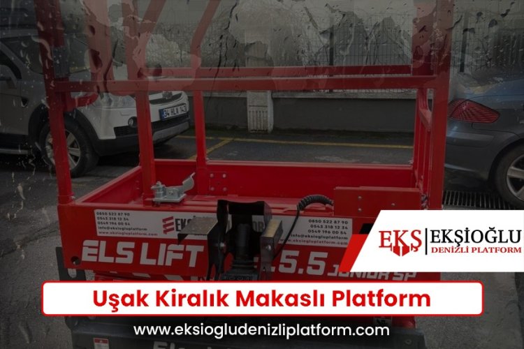 Uşak Kiralık Makaslı Platform