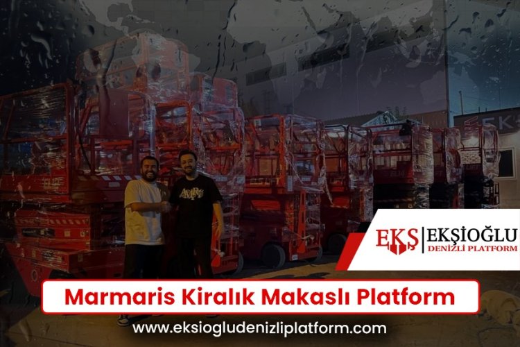 Marmaris Kiralık Makaslı Platform